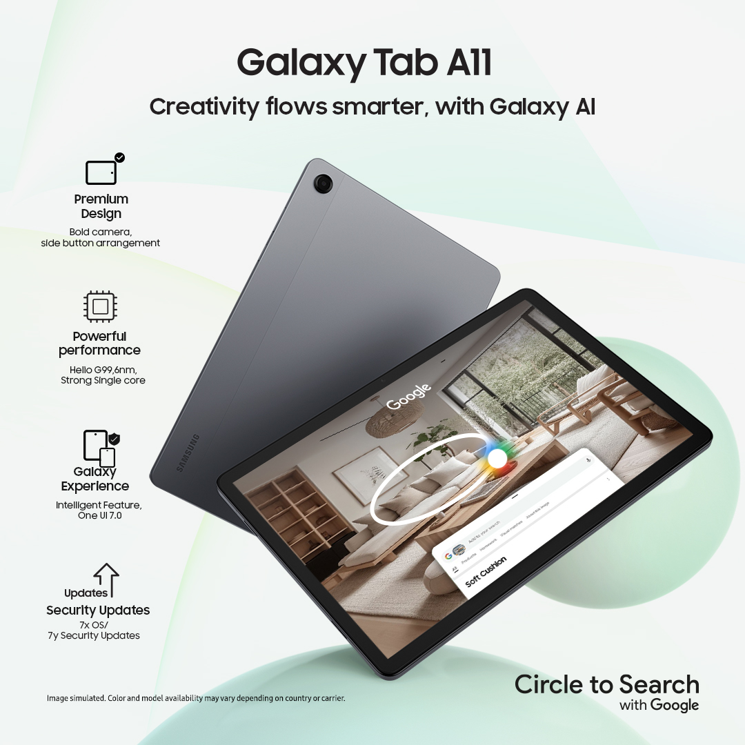 Samsung launches Galaxy Tab A11 in Nepal with the perfect balance of power, portability and performance