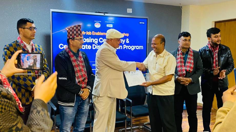 जेनेस सलुशनसँगको सहकार्यमा कागेश्वरी मनोहरा नगरपालिकामा १० दिने सूचना प्रविधिसम्बन्धी तालिम सम्पन्न