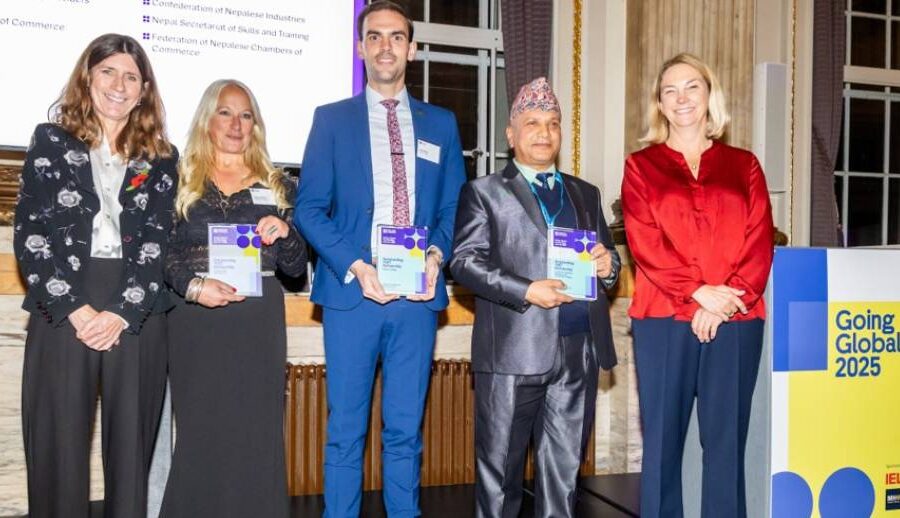 बेलायत–नेपाल साझेदारीलाई ब्रिटिस काउन्सिल गोइङ ग्लोबल पार्टनरसीप अवार्ड