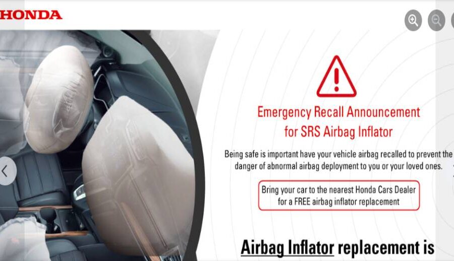 Syakar Trading announces safety recall for Honda Models (2001-2014) with free airbag replacement