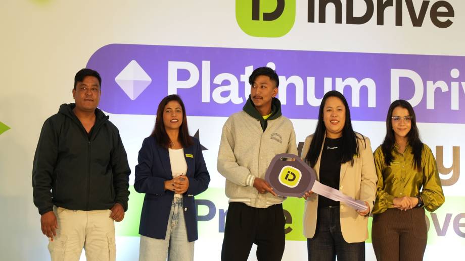 inDrive awards Grand Prize winners of the Platinum Drivers Giveaway Campaign in Nepal