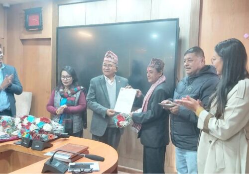 सूचना प्रविधिको उपयोग गर्दै नेपाः भाषा संरक्षणमा लाग्न महानगरप्रमुख महर्जनको आग्रह