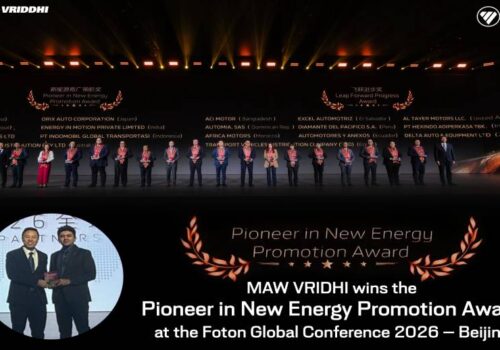 MAW Vridhi wins the “Pioneer in New Energy Promotion Award” 
