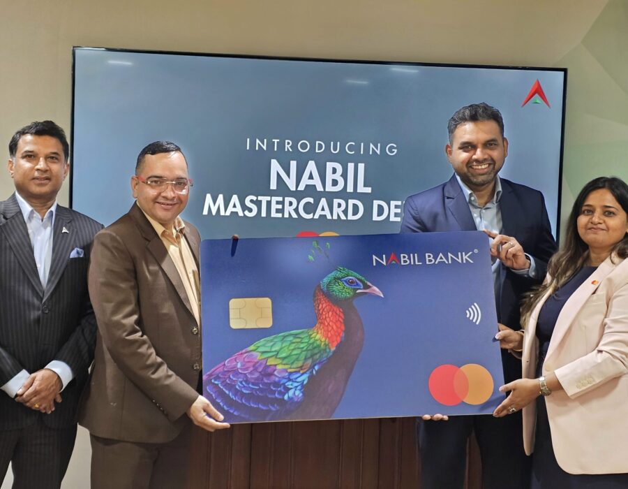 नबिल बैंकद्वारा मास्टरकार्ड डेविट कार्ड जारी