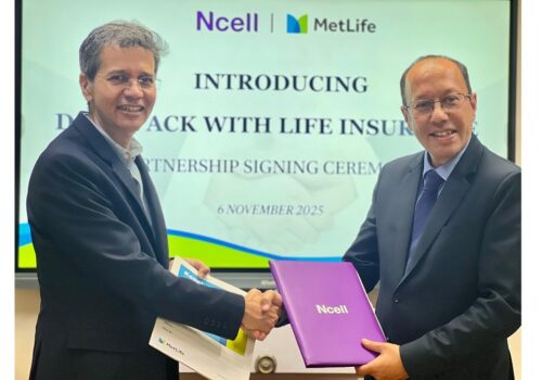 Ncell’s data pack users to receive MetLife’s Insurance Protection