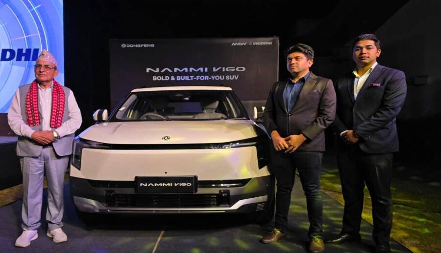 एमएडब्लू वृद्धि मोटर्सद्वारा बिर्तामोडमा नयाँ नामी भिगो अनावरण