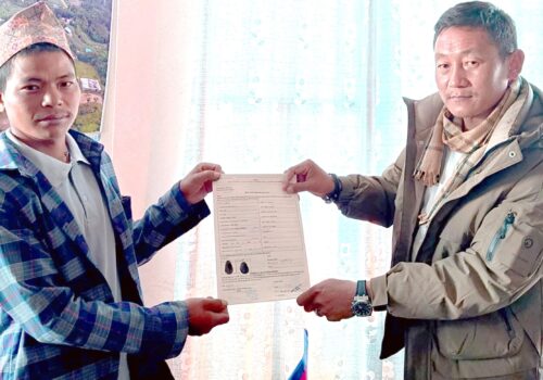 साकेला गाउँपालिकामा नागरिकताको सिफारिस अनलाइन प्रणालीमार्फत