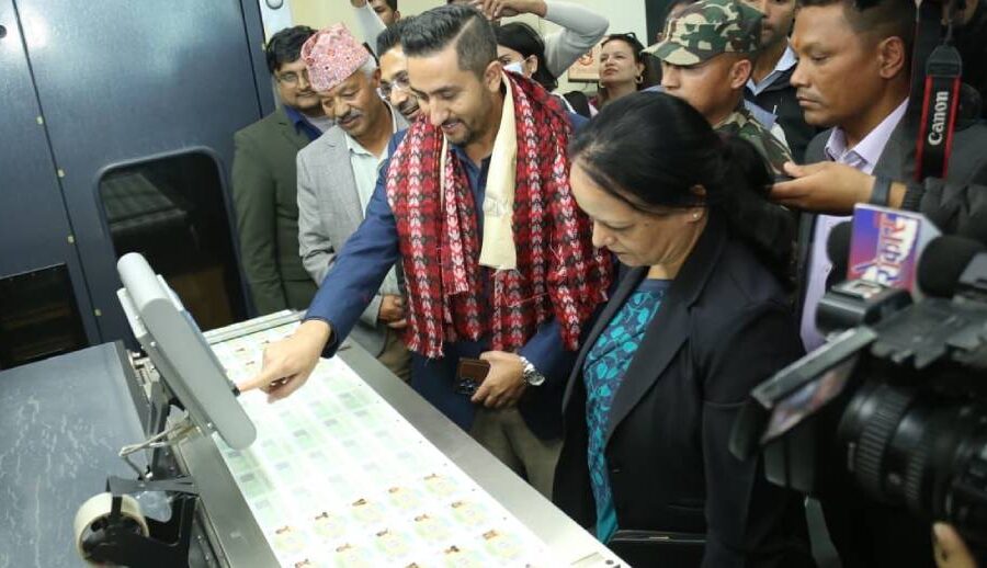 सुरक्षण मुद्रण केन्द्रबाटै ‘लाइसेन्स’ छपाइ सुरु