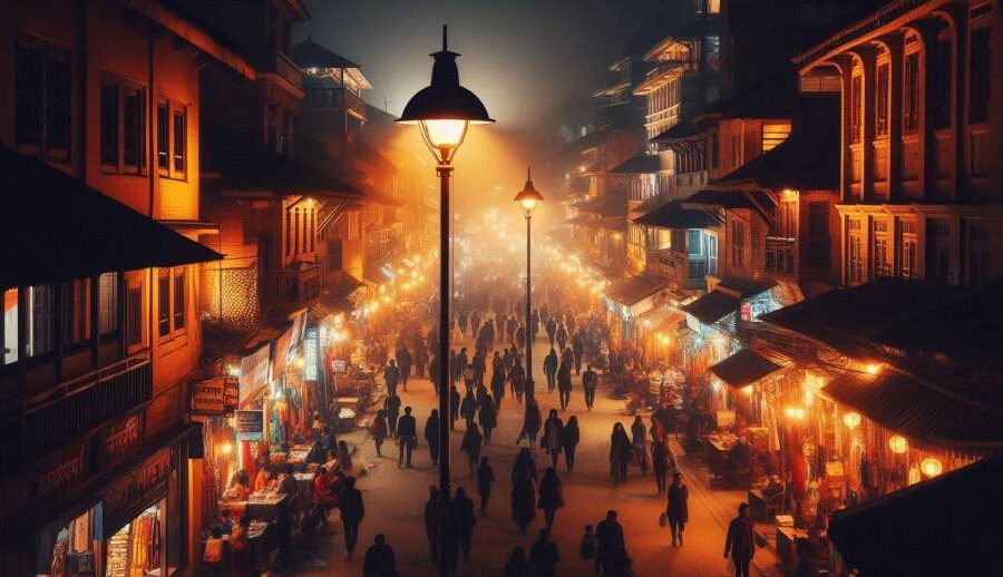 भरतपुरको २१० किलोमिटर सडकमा ‘स्मार्ट बत्ती’