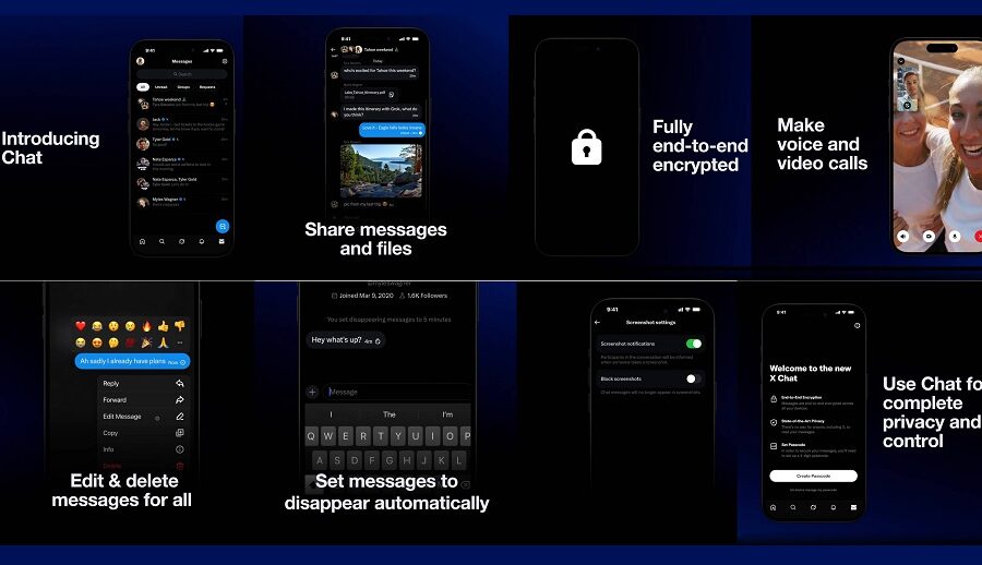 एक्सले ईन्ड–टु–ईन्ड इन्क्रिप्सन भएको च्याट एप लन्च गर्यो