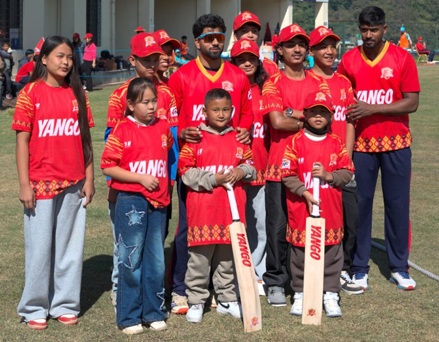 याङ्गो नेपाल र लुम्बिनी लायन्सद्वारा पार्टनर ड्राइभरका बच्चाहरूका लागि विशेष क्रिकेट प्रशिक्षण