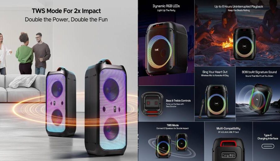 boAt PartyPal 300 & PartyPal 220 launched in Nepal: Big sound, bigger value