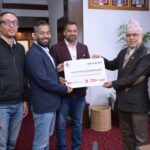 एफवान सफ्ट ग्रुप आवद्ध कम्पनी र कर्मचारीहरुले भौतिक पूर्वाधार पुनर्निर्माण कोषमा दिए ७५ लाख रुपैयाँ