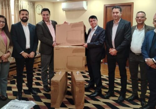 उद्योग वाणिज्य महासंघद्वारा उद्योग विभागलाई कम्प्युटर सहयोग