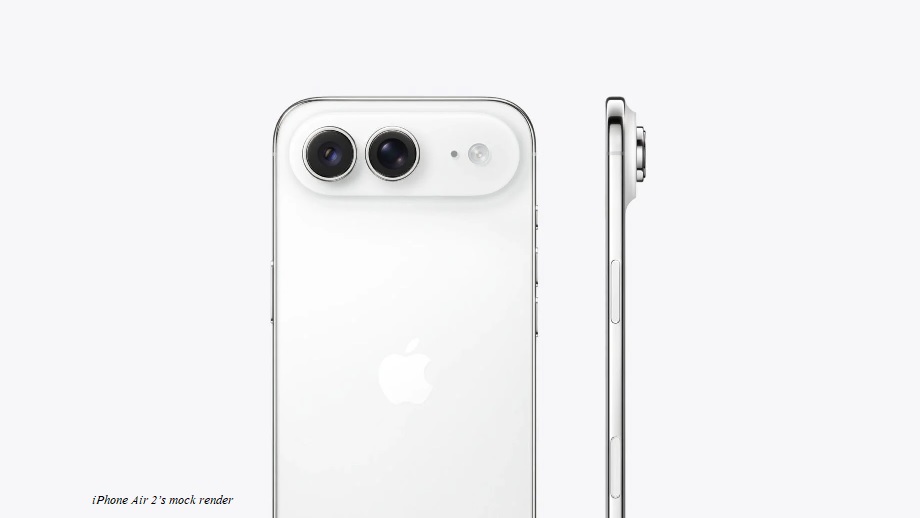 आईफोन एयर २ को डिजाइनमा सुधार, डुअल रियर क्यामराको साथ आउँदै
