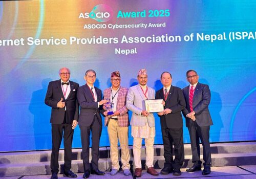 आइस्पानले जित्यो असोसियो साइबर सुरक्षा पुरस्कार २०२५