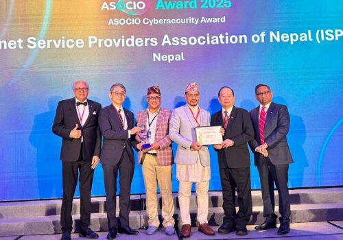 आइस्पानले जित्यो असोसियो साइबर सुरक्षा पुरस्कार २०२५