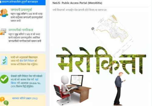 सल्यानमा अब घरजग्गाको नक्सा अनलाइनमार्फत् घरबाटै हेर्न पाइने