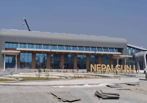 नेपालगञ्ज विमानस्थलमा अत्याधुनिक प्रविधि र सुविधा समेटिएको ‘टर्मिनल’ भवन