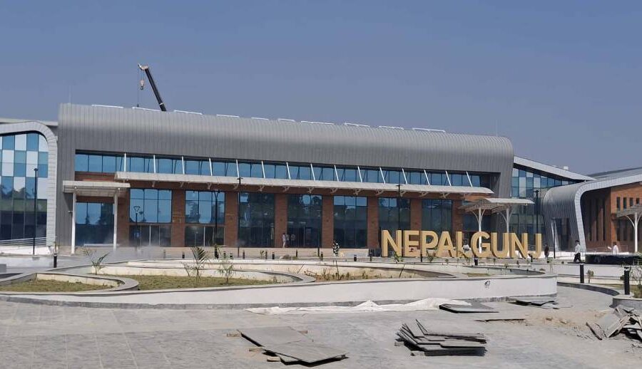 नेपालगञ्ज विमानस्थलमा अत्याधुनिक प्रविधि र सुविधा समेटिएको ‘टर्मिनल’ भवन