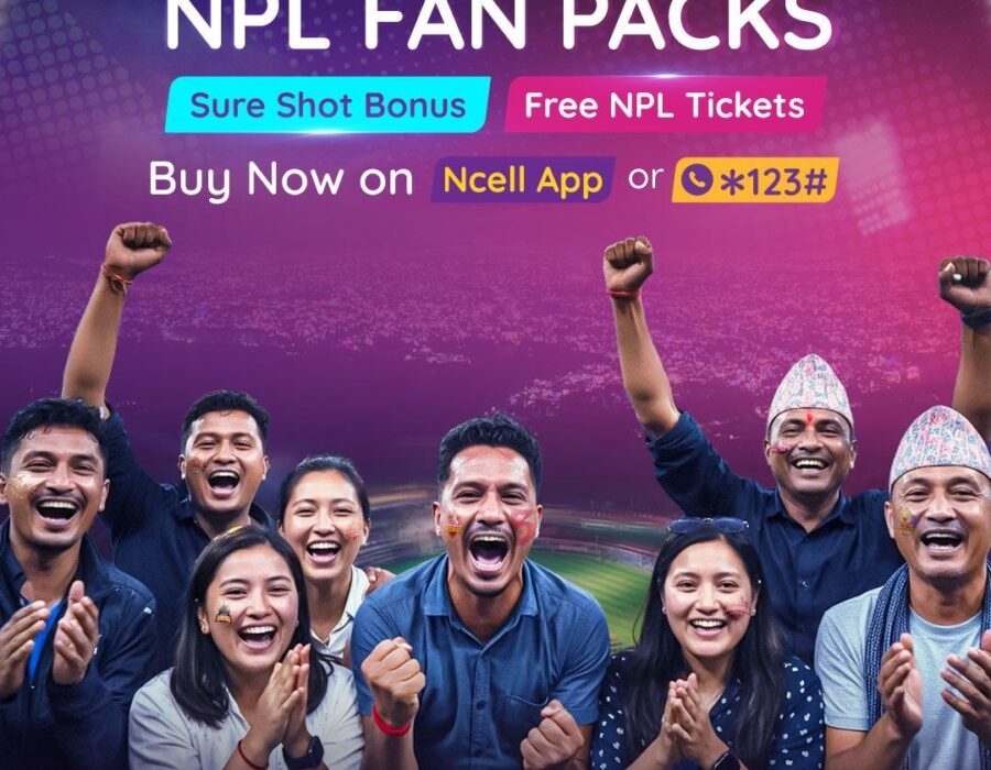 एनसेलले ल्यायो एनपीएल फ्यान प्याक, ग्राहकलाई आकर्षक सेवा सुविधा बोनस