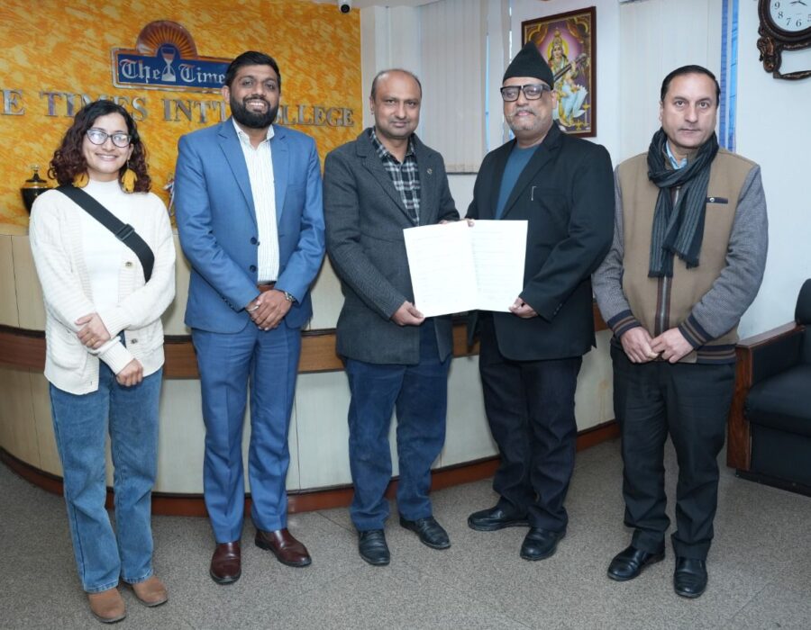 नेपालमा साइबर सुरक्षा शिक्षा प्रदान गर्न टाइम्स कलेज र वान कभरवीच समझदारी