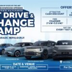 Deepal and Nammi test drive and exchange in Nepalgunj