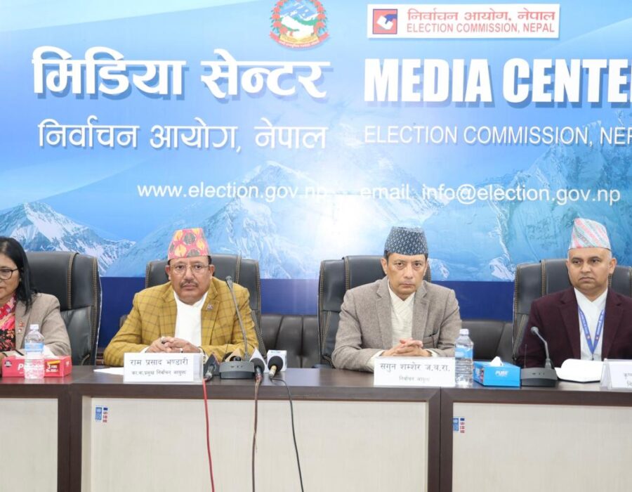 आयोगद्वारा निर्वाचन सूचना सम्प्रेषण तथा समन्वय केन्द्र स्थापना