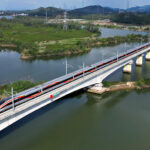 चीनको उच्चगतिको रेल नेटवर्कले ५० हजार किलोमिटर पार गर्यो