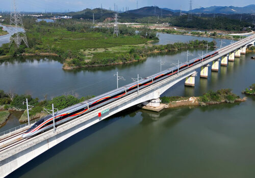 चीनको उच्चगतिको रेल नेटवर्कले ५० हजार किलोमिटर पार गर्यो