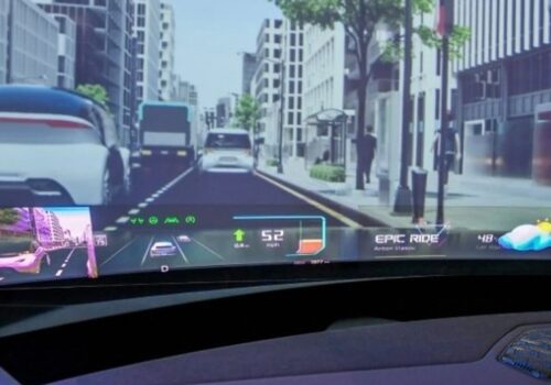 हुन्डाईले विन्डशील्डलाई विशाल स्क्रिनमा परिणत गर्यो