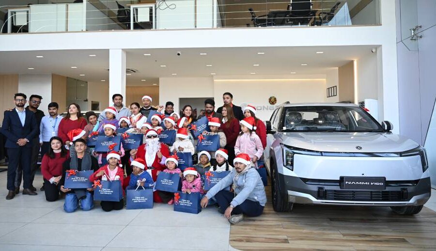 सहारा इन्टरनेशनल नेपाल चिल्ड्रेन होमका बालबालिकाले गरे नामी शोरूमको भ्रमण