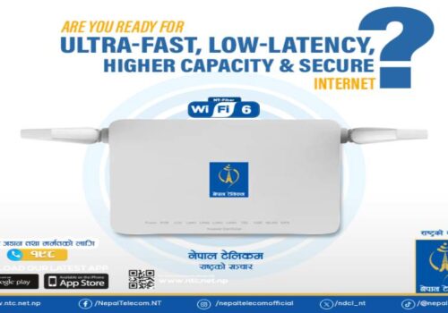 इन्टरनेटको गुणस्तर बढाउन नेपाल टेलिकमले ल्यायो सिक्सजी सीपीई र एक्सेस पोइन्ट