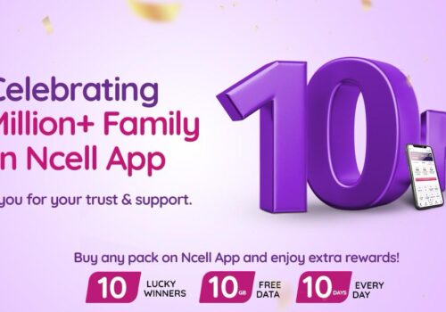 एनसेल एपको डाउनलोड १ करोड नाघ्यो, एनसेलद्वारा १० दिने उत्सव कार्यक्रम सुरु