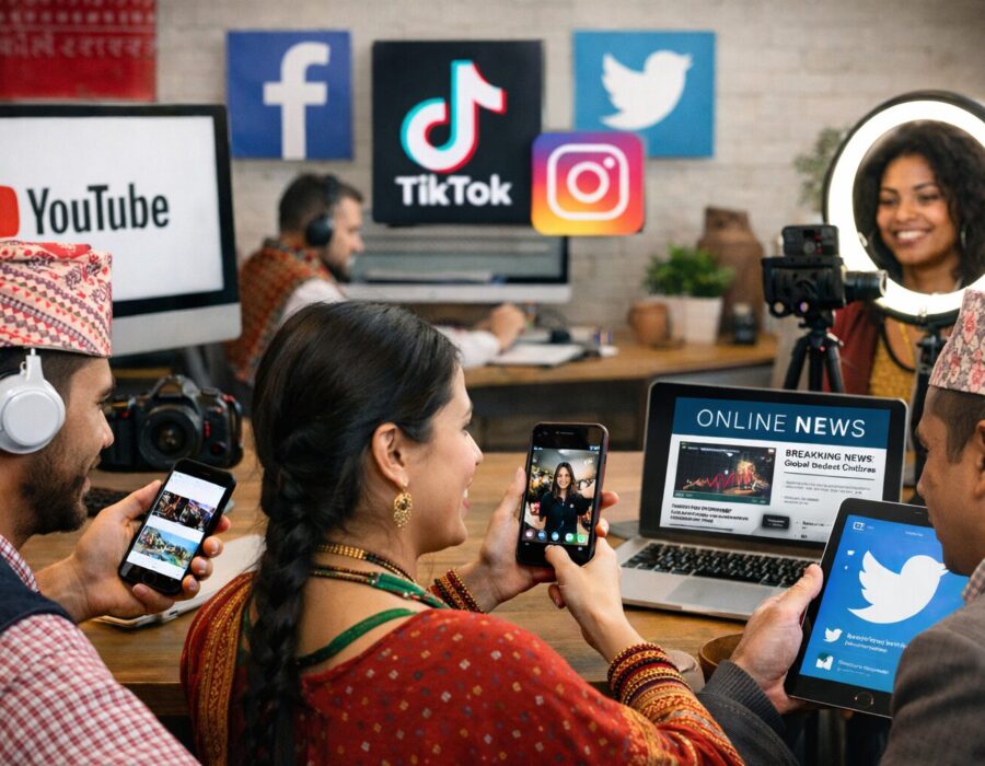 न्यु मिडिया नै अहिलेको सञ्चारको मूलधार हो: मन्त्री खरेल