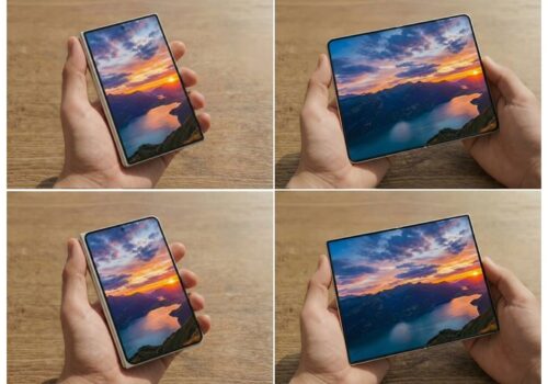 आईफोन फोल्ड र आउँदै गरेको सामसङ ग्यालेक्सी जेड फोल्डको स्क्रिनहरूबीच तुलना