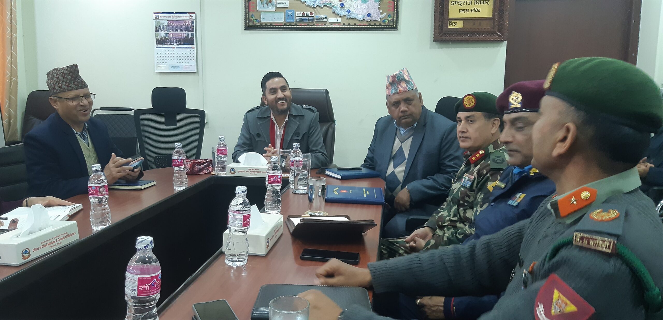 मन्त्री खरेलद्वारा पोखरास्थित नेपाल टेलिकमको प्रादेशिक कार्यालय र एनसेल डाटा सेन्टर निरीक्षण