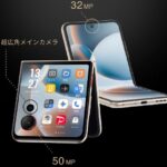 नुबिया फ्लिप३ सार्वजनिक; क्ल्यामशेल फोल्डेबलमा डाइमेन्सिटी ७४००एक्स र ४ इन्चको कभर स्क्रिन समावेश