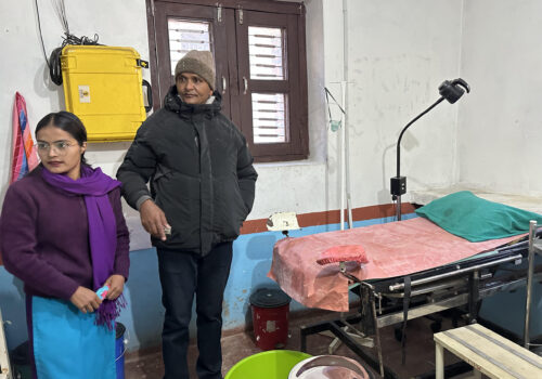 राजुली नगरअस्पतालमा पहिलोपटक ‘वासिङ मेसिन’ राखिएपछि …