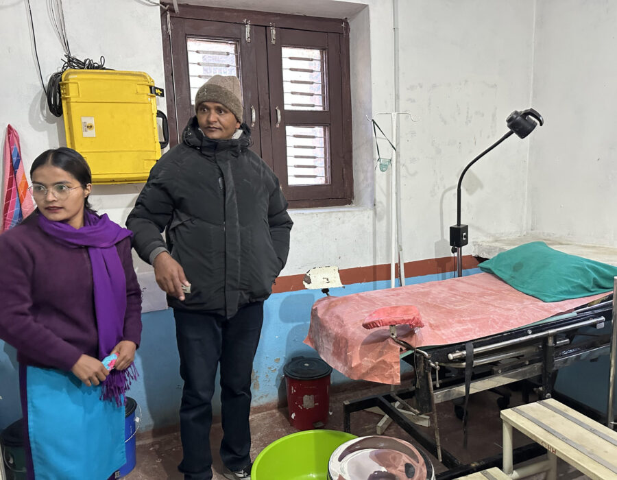 राजुली नगरअस्पतालमा पहिलोपटक ‘वासिङ मेसिन’ राखिएपछि …