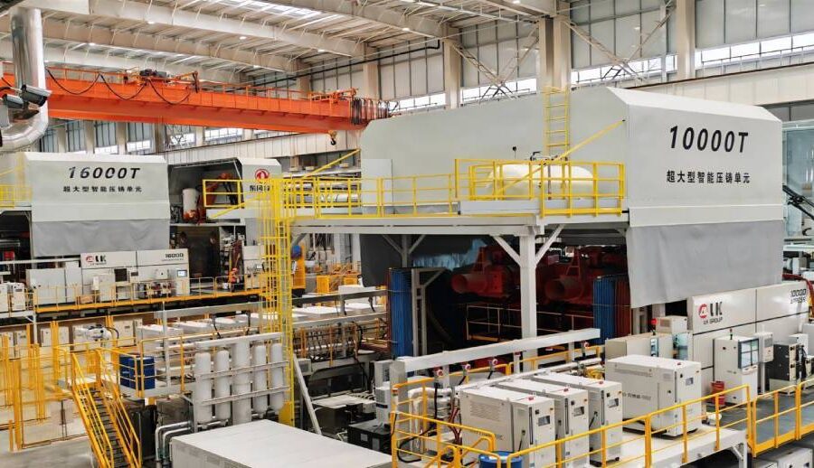 World’s largest 16,000-ton die-casting production line by Dongfeng commenced operation