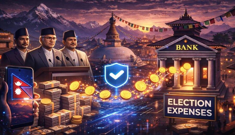 दल र उम्मेदवारले बैंकिङ प्रणालीबाट कारोबार गर्नुपर्ने