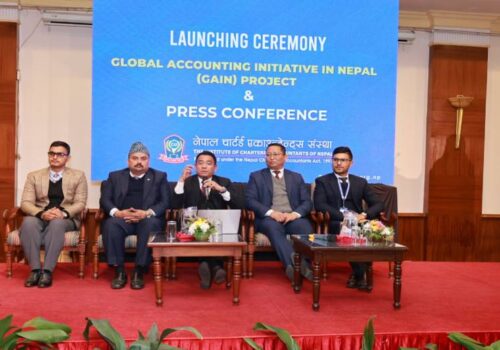 आइक्यानद्वारा ग्लोबल एकाउन्टिङ इनिसिएटिभ इन नेपाल परियोजनाको औपचारिक शुभारम्भ