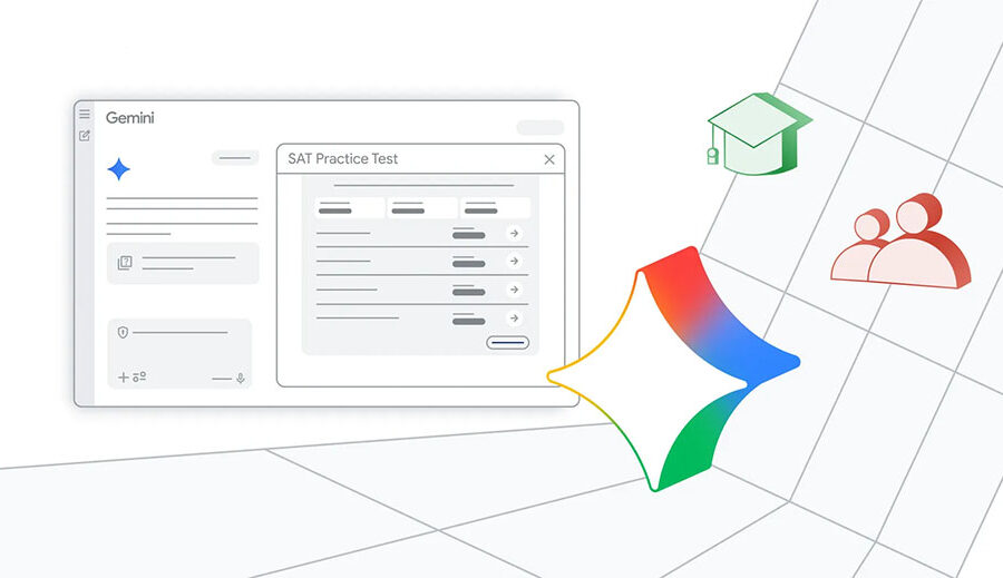 गुगल जेमिनीले ‘स्याट’ को लागि विद्यार्थीहरूलाई नि:शुल्क अभ्यास परीक्षा प्रदान गर्ने