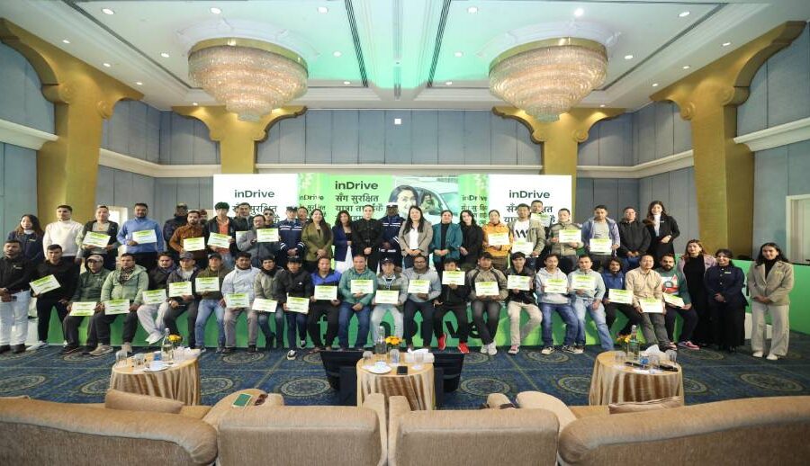 इनड्राइभका ड्राइभर पार्टनर्सका लागि सुरक्षा तालिम सत्र सफलतापूर्वक सम्पन्न