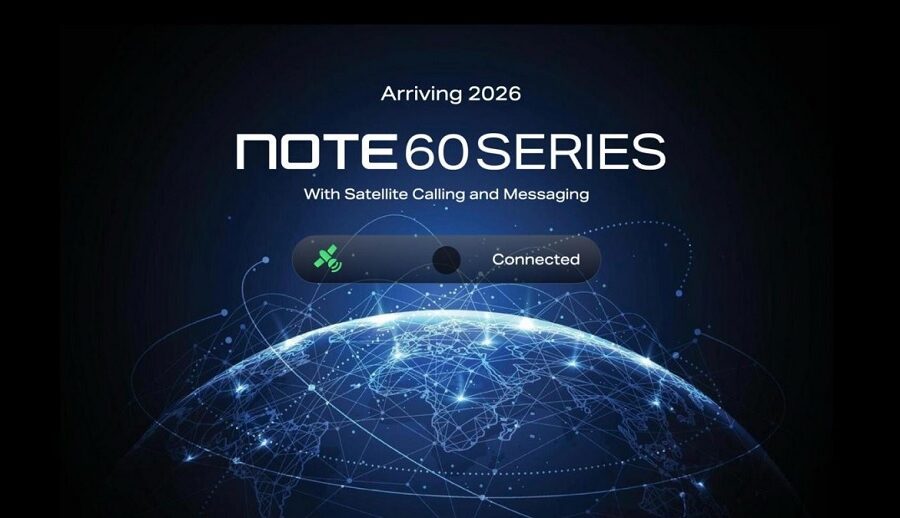 इन्फिनिक्स नोट ६० सिरिजले दुई–तर्फी स्याटेलाइट कलिङ र म्यासेजिङ प्रदान गर्ने