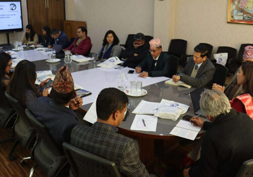 प्रेस काउन्सिलद्वारा अन्तरराष्ट्रिय सञ्चारमाध्यमका पत्रकारहरूसँग छलफल