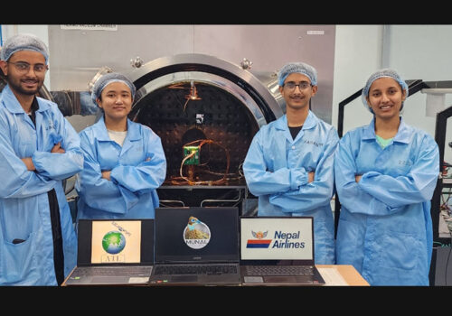 विद्यार्थीले बनाएको ‘मुनाल’ भूउपग्रह प्रक्षेपण हुँदै