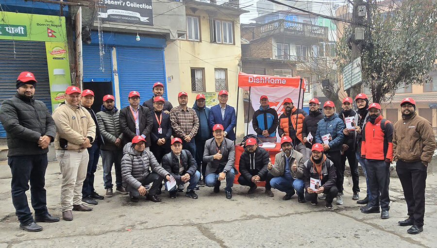 डिशहोम इन्टरनेटको ‘सर्भिस अन डोर-‘एसओडी’ अभियान सुरु