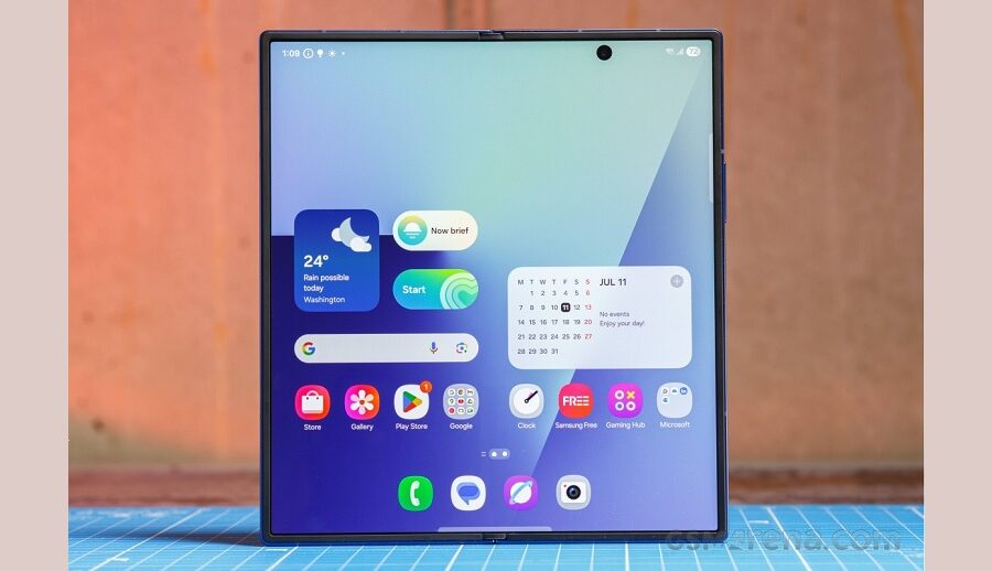 सामसङ ग्यालेक्सी जेड फोल्ड८ मा सानो डिस्प्ले क्रिज हुने